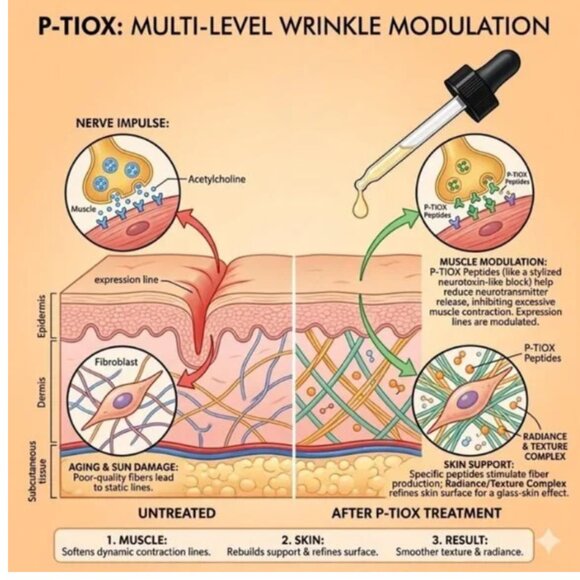 SkinCeuticals P-TIOX Anti-Wrinkle Peptide Serum 30ml .Pack of 2. - Picture 7 of 7